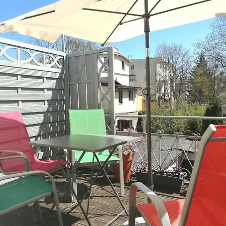 Berni's Z Tarasem アパート *