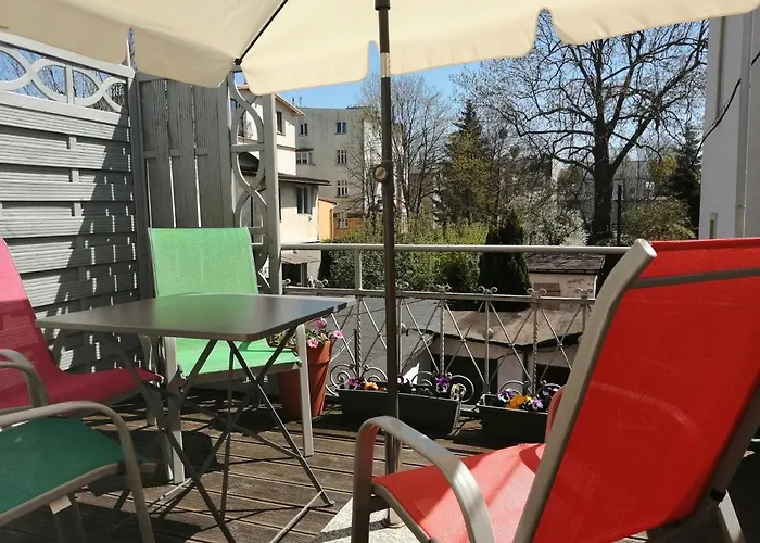 Berni's Z Tarasem Lejlighed *